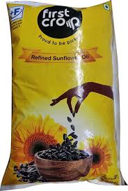 First Crop Sunflower Oil Pouch  (1 L)
