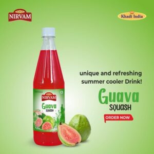 Nirvam Guava Squash - 750ml