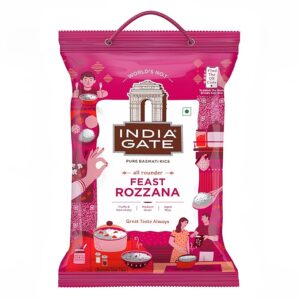 India Gate Basmati Rice FEAST ROZZANA, 5kg