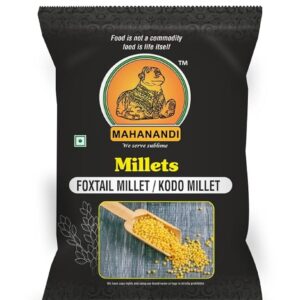 Mahanandi Foxtail Millet, Millets, Korralu,Udalu, samalu, Indian millets 3.5 kg