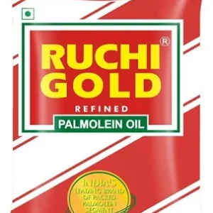 Ruchi Gold Refined Palmolein Oil, 1L pouch
