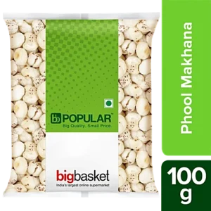bb Popular Phool Makhana, 100 g Pouch