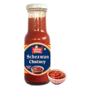 Chokhi Dhani Schezwan Chutney 210gm - Spicy & Flavourful Chinese Style Dip
