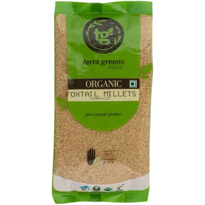 Indya Terra Greens Foxtail Millet Pouch, 500g