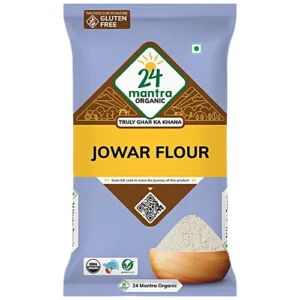 24 Mantra Organic Jowar Flour Gluten Free 500 Gms