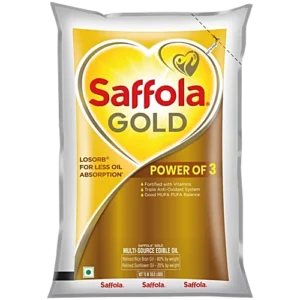 Saffola Gold Oil, 910 g Pouch