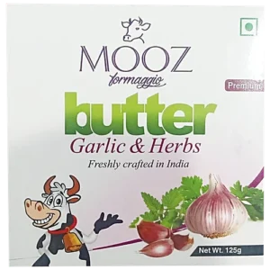 Mooz Garlic & Herbs Butter - Premium, 125 g