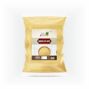 Organic Maize (Makk Atta) / Corn Gluten Free Flour / Atta, 480 Gram|Maize Flour (Makki Atta, Corn Flour)