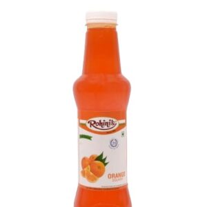 ROHINIS Fruit Squash With Different Flavours | 100% Pure and Natural Squash | Suitable For All | (Pack of 1, Orange)