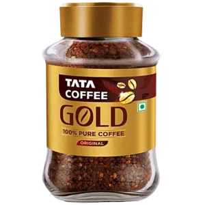 Tata Coffee Gold 100% Pure Coffee Original, 90 g Jar