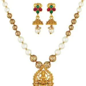 Mahi Women Gold Plated Alloy Jewellery Set (Multicolor)