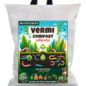 NECKKONIX Organic Vermicompost Fertilizer Manure for Plants 10 kg