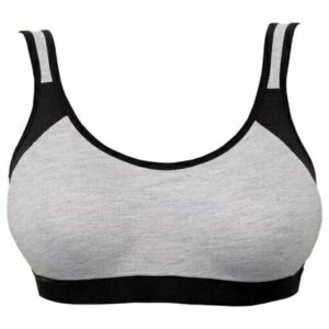 AARUT ENTERPRISE UNDERZONE Women Cotton Non Padded Daily Workout Sports Gym Bra(Black)