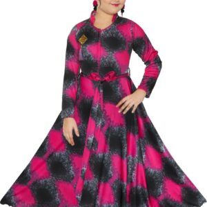 KAARIGARI Girls Multicolor1 Applique Polycotton Single Dresses & Frocks | Dresses | Kids Wear | Girls Dress | Kids Dress | Frock | Frock Girls | Girls Frock | Dresses For Girls | Kids Girl Dress | Frock For Girls | Baby Girl Dresses | Dress For Girls