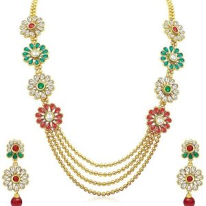 YouBella Alloy Jewellery Set For Women (Multicolor)