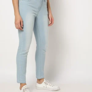Women Lightly Washed Skinny Fit Mid-Rise Jeans