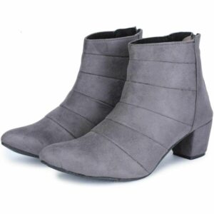 Rimboll Grey Designer Boots for Women