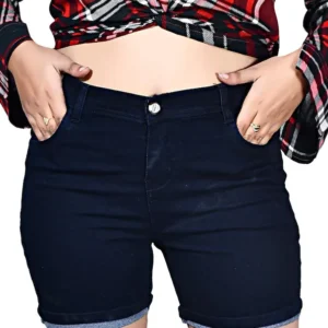 SENDIPO Women Denim Shots