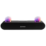 Nu Republic Party Box 16 Bluetooth Speaker - Soundbar With X-Bass Technology, Upto 10 Hrs Playtime, Multiple RGB LED Lights, 16 W Output, 2.0 Channel, Black, 1 pc