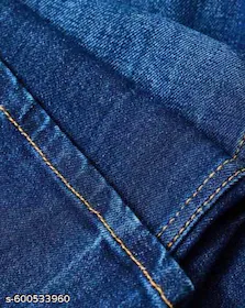 DOCTOR FABYCARRY Men’s Regular Fit Straight Dark Blue Jeans