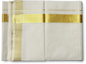 VAIRAVAA TEX Men Pure Cotton Pack of 2 Dhoti - 106