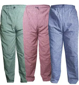 AWALA FASHION 100% Cotton Loungewear Sleepwear Pyjamas Pack of 3 (M)