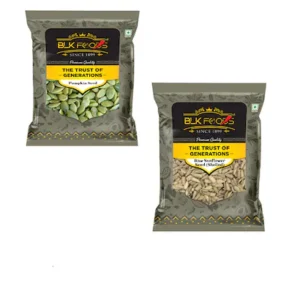 BLK FOODS Combo For Eating Pumpkin Seeds, Sunflower Seeds (200g X 2)