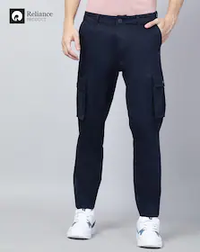 Men Slim Fit Cargo Pants