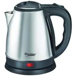 Prestige Electric Kettle PKOSS 1.5, 1350 W - Silver, Black, Automatic Cut Off, Stainless Steel PKOSS Stainless Steel Electric Kettle - 1350 W, 1.5 L, 1 Unit