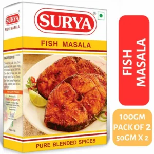 Surya 100g Fish Masala (Pack of 2; 50g each) (2 x 50g)