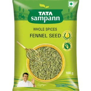 Whole Spices Fennel | 100% Pure & Natural | Hygenically Packed & Machine Cleaned | 100g / 200g
