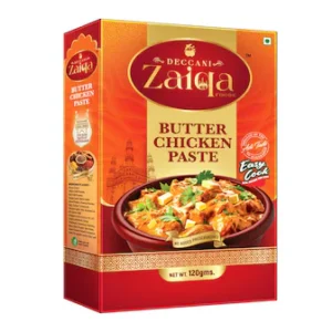 DECCANI ZAIQA FOODS Butter Chicken Masala Paste | 120g | Authentic Indian Curry Paste | Creamy Makhani Gravy