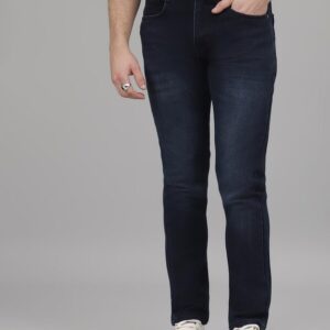 Men Lightly Washed Slim Fit Jeans